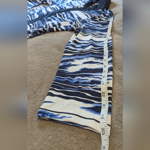 Bylyse blue/white striped lightweight Nylon jacket XXL - Picture 5 of 8